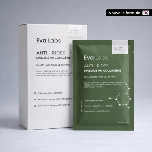 Masques anti-rides au bio-collagène